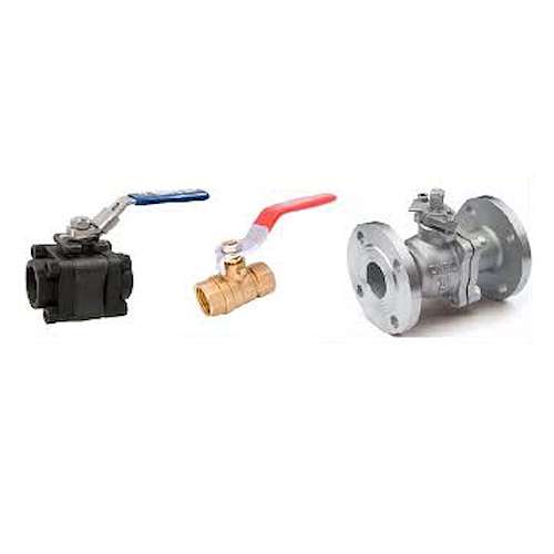 شیر توپی فلز به فلز